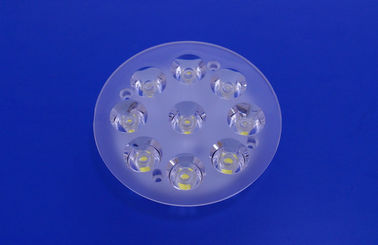 9w Bridgelux PMMA는 렌즈, 장식적인 점화를 위한 광학적인 지도한 갱도 램프 렌즈를 지도했습니다