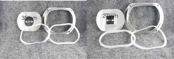 100W Bridgelux Led Glass Lens , Led street light optical glass lens