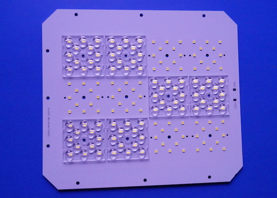 주문 1개의 렌즈에 대하여 4를 가진 192 LED 3030 SMD 48V LED 가로등 회로판 온라인 제조