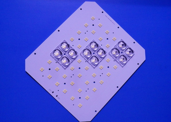 주문 1개의 LED 렌즈에 대하여 150W LED 빛 PCB 널 192 LED 3030 SMD 48V 50x50MM 4 온라인 제조