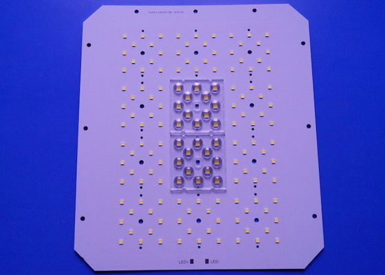 주문 144 LED 높은 만 Ligh를 위한 알루미늄 PCB 널 광학적인 급료 PC 물자 온라인 제조