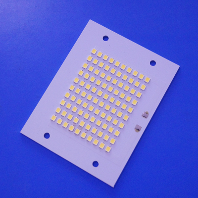 주문 1.6mm 간격 LED PCB 널 알루미늄 물자 백색 까만 색깔 온라인 제조