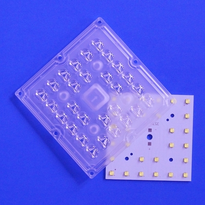 주문 1 온스 구리 두께 단일층 SMD LED PCB 보드 0.2 밀리미터 민 구멍 치수 온라인 제조
