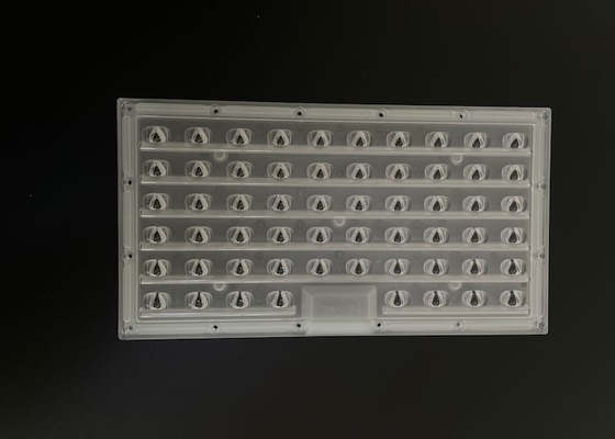 58x4 232 LED Lens 3030 SMD Optical PC Type2 / Type3 / Type4 / Type5 LED Array Lens