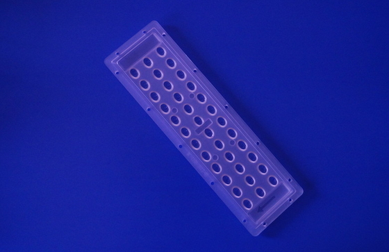 3X12 140x70 degree Asymmetrical PC LED Street light lens for 1w 3030SMD LED 140-150LM/W