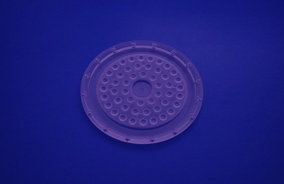 5050 SMD PC Lens , 50H1 UFO Led Optics Lenses For Led High Bay Light