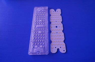 주문 50W 3030 LED 렌즈 가로등 수직 80x150 정도 64pcs SMD 3030는 단위를 지도했습니다 온라인 제조