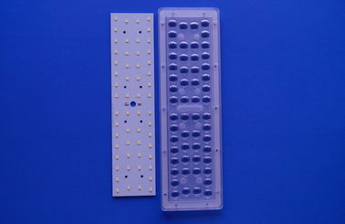 주문 56 SMD 3030를 가진 1개의 30W 50W LED 가로등 단위에 대하여 3535의 LED PCB/렌즈 90X120 정도 온라인 제조