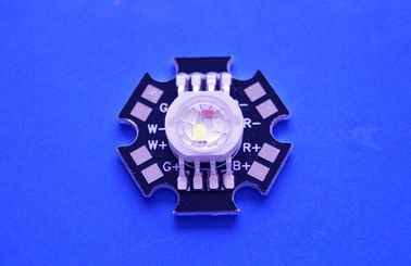 주문 4X3W Epistar LED 칩 고성능 RGBW는 까만 별 PCB를 가진 다이오드를 지도했습니다 온라인 제조