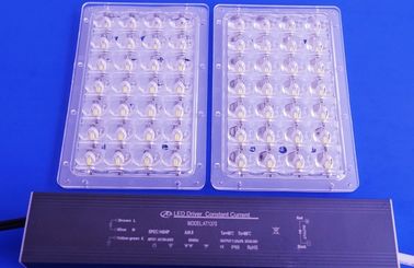주문 90x120 정도 28W Bridgelux는 PCB 홀더 LED를 가진 렌즈 배열을 지도했습니다 온라인 제조