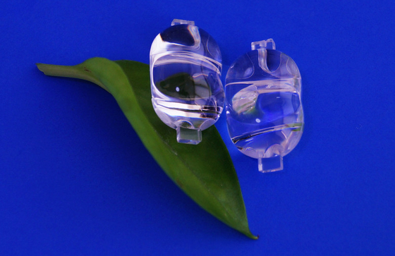 1W / 3W Aspheric LED Street light Lens , PC high power Led light Lens