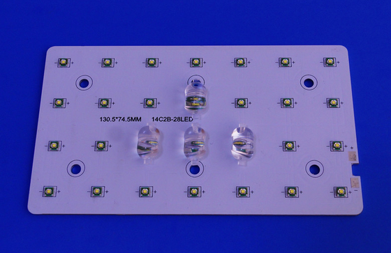Custom PMMA PC Led Optical Lens Plano Lenses for 1W 3W XPE LEDS