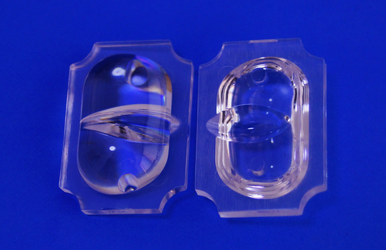 PC Asymmetric Led Optical Lens for 1W 3W XPE Rebel Spot light