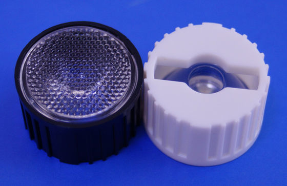 Aspheric Optical PMMA Led Lens with black holder for Led Spot light