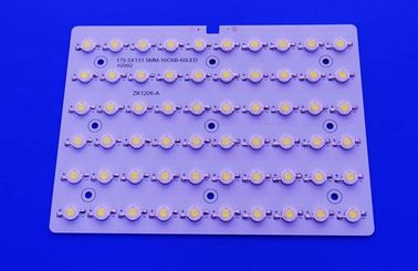 주문 Bridgelux 가로등 단위를 위한 60W 렌즈 관례 SMD LED PCB 널 온라인 제조