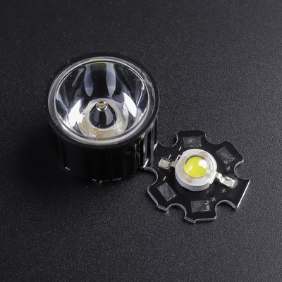 주문 Dia 19.8mm PMMA에 의하여 지도되는 렌즈, Led 섬광을 위한 지도된 광학 렌즈 온라인 제조