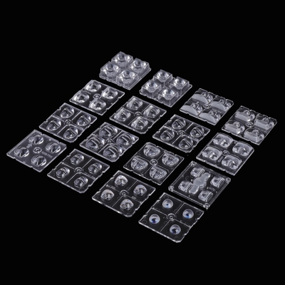 PC Led Street Lighting LED Lens 157x57 Degree for Road Lamp