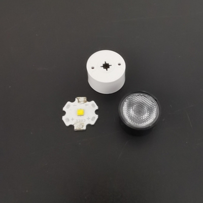 주문 단일 PMMA LED 빛 렌즈, SMD 3535 LED를 위한 LED 광 렌즈 온라인 제조