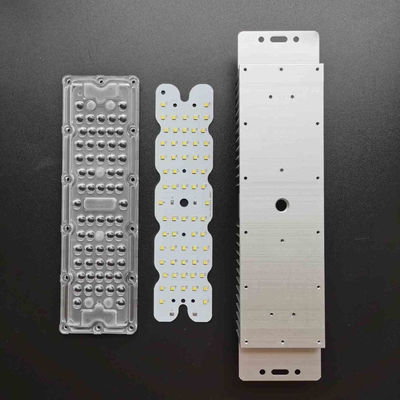 주문 50W SMD3030 PC 렌즈는 방열로 거리 광 모듈 방수 8 일련 8 대비 48V를 주도했습니다 온라인 제조