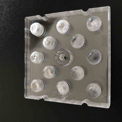 주문 50x50mm SMD 3030 주도하는 렌즈, 높은 만 빛을 위한 1개의 주도하는 PC 렌즈에서 12 온라인 제조