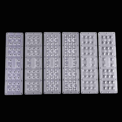 28W SMD 4pcs 3030 Led Street Light Lens TYPE4-S For Street Light