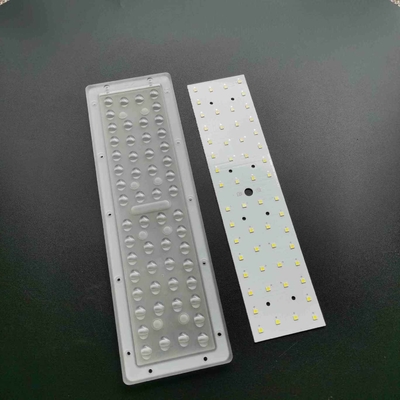 주문 광학적인 PC 가로등 모듈 50W SMD3030 PCB 모듈 가로등 어레이 렌즈 온라인 제조