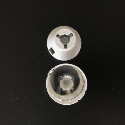 주문 지도된 반점 빛을 위한 4degree PMMA 93% 투과율 35mm LED 광학 렌즈 온라인 제조