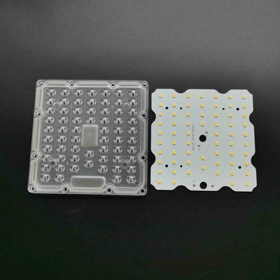 주문 높은 전력 LED 거리 조명 모듈 50w LED 광학 PC 렌즈 LED 조명 온라인 제조