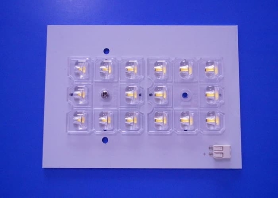 주문 알루미늄 물자에 의하여 Smd 지도되는 Pcb 1개의 층에 의하여 주문을 받아서 만들어지는 PCB 판 태양 램프 백색 색깔 온라인 제조