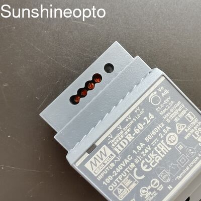 60W 24V Constant Current LED Power Supply DIN Rail Mountable for Household and Industrial Lighting