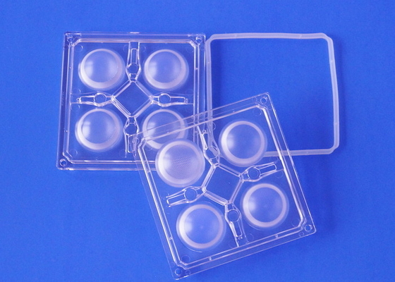 90x90 LED Module High Bay Light Lens 4 LED 5050 SMD 10W 60 Degree Beam Angle