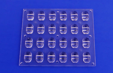 주문 PCB로 지도되는 정연한 램프 광학적인 LED 렌즈 배열 PC 고성능 온라인 제조
