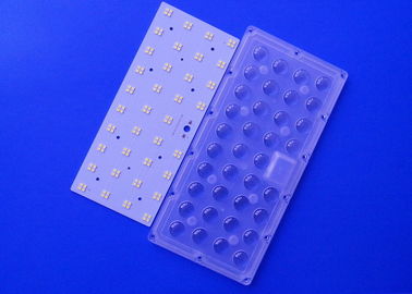 주문 36 LED 어레이 투사 램프 렌즈 60 90 144 PCB 보드에 광학 150도 PC 온라인 제조