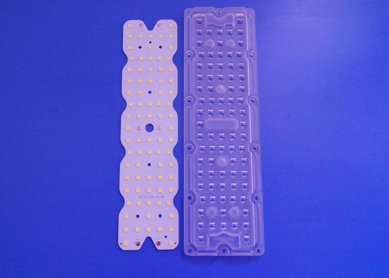 High Effciency Led Pcb Module 80 Points 150lm/ Watt 75x140 Degree Lens Angle