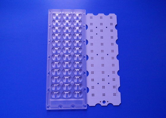 주문 100w 144Led SMD3030은 가로등 모듈 광학 PC를 이끌었습니다 온라인 제조