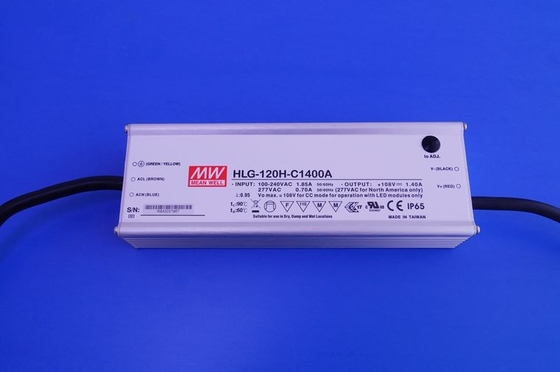 Waterproof 120W Meanwell driver Constant Current LED Power Supply with aluminum case