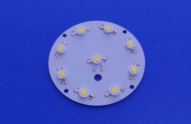 주문 Bridgelux를 거치하는 LED PCB 널은 주문을 받아서 만들어진 알루미늄 널 Leds를 잘게 썹니다 온라인 제조