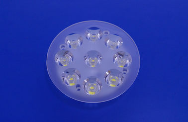 주문 9w Bridgelux PMMA는 렌즈, 장식적인 점화를 위한 광학적인 지도한 갱도 램프 렌즈를 지도했습니다 온라인 제조