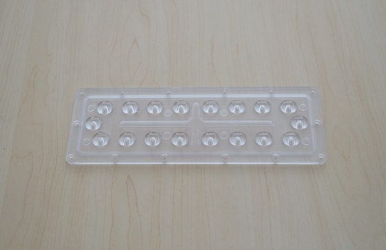 Street Light 4 Vehicle Lanes Led Lens , Led Main Road Lamp parts