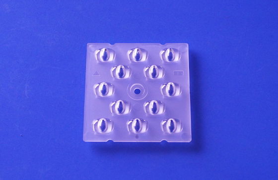 TYPE 2 12 IN 1 LENS For 3030 SMD 50X50mm Streetlight Lens For Flexible Assembly