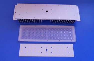 56w 높은 만 빛을 위한 열 싱크를 가진 30/60/90도 3030SMD 150-160LM/W LED 단위