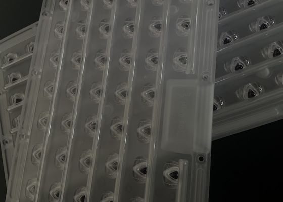 58x4 232 LED Lens 3030 SMD Optical PC Type2 / Type3 / Type4 / Type5 LED Array Lens