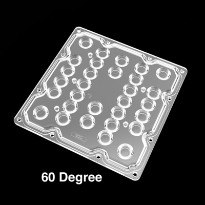 130x130mm 30 LED 광학 렌즈 30도 60도 90도 50W 80W 100W
