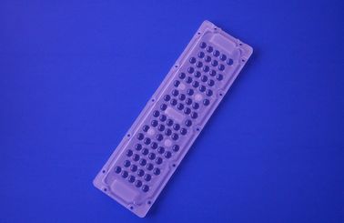 60 정도 SMD 3030 지도된 렌즈 배열 250*74mm 소성 물질 92% 투과율