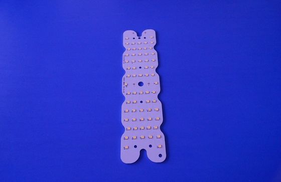 50W 3030 LED Lens Street Light Vertical 80x150 Degree 64pcs SMD 3030 Led Module