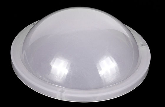 142MM Diameter High Bay Led Lamp Lens Transparent Plastic PC Cover 91% Tranmittance