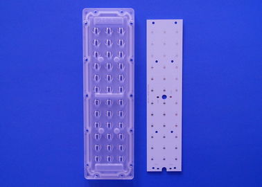 30Watt 가로등 수직 지도된 렌즈 덮개 3X12 36 LED 3030 3535 SMD 불균형 PC