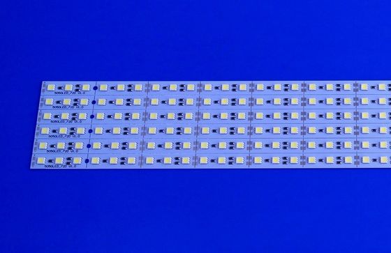 5050 / 3528 SMD LED rigid strip Aluminum PCB Board with 1oz Copper , 1.0mm Thickness