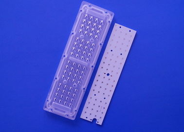 64 SMD 3535는 가벼운 엔진 단위 지도한 도로 램프를 위한 수직 65x150 정도 렌즈 각을 지도했습니다