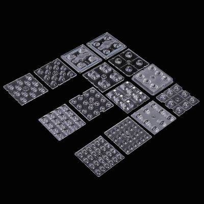 50x50mm 플라스틱 pmma LED 광학 렌즈